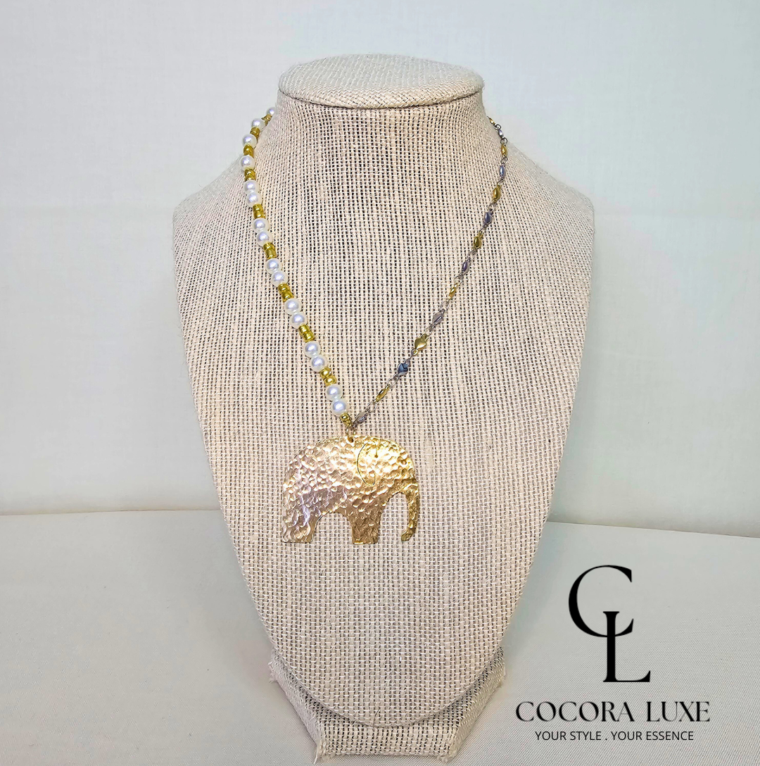 Elephant necklace
