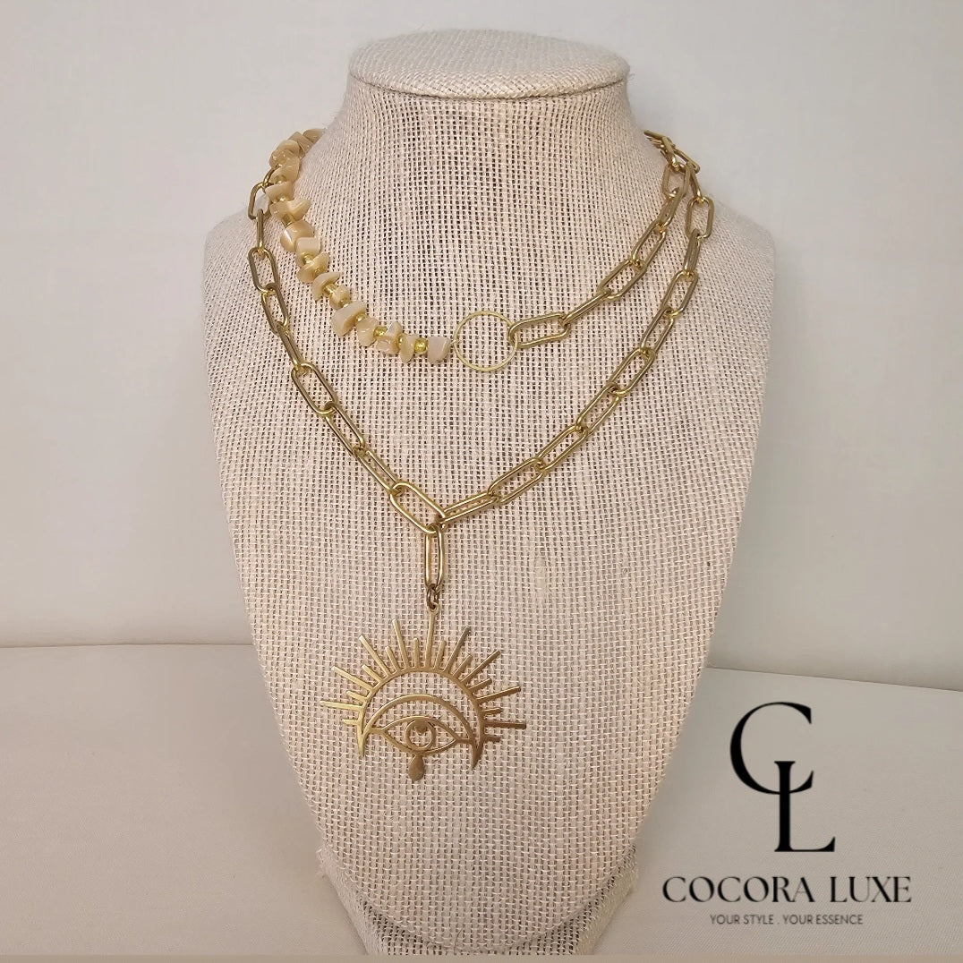 Stone necklace